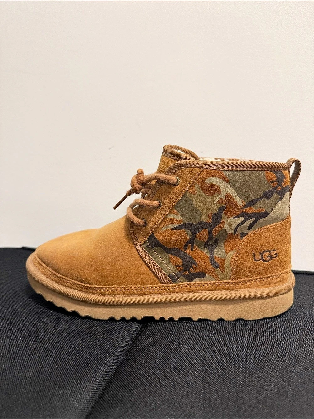 UGG Neumel II Camo Ankle Boots Brown